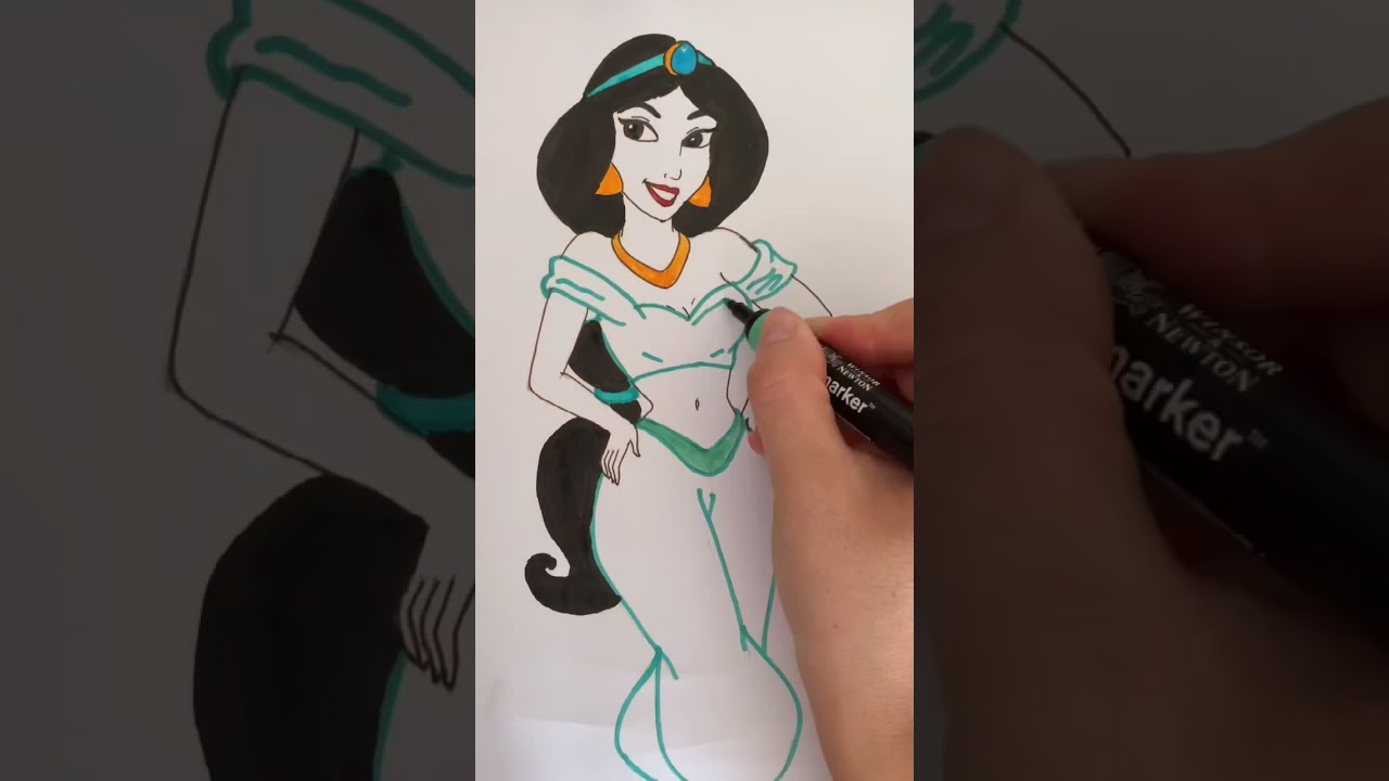 Satisfying Jasmine drawing 
