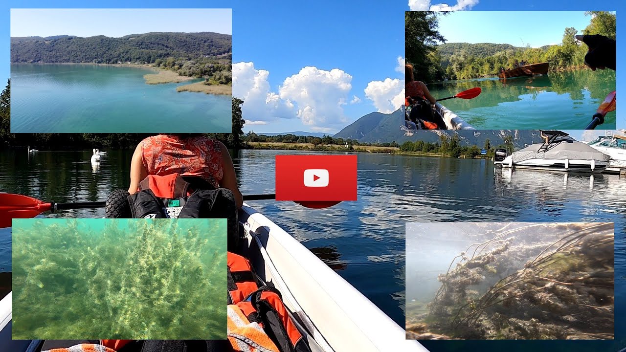 Le lac du Bourget et le canal de Savières en kayak.