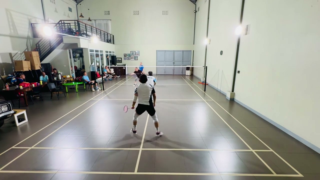 Amin Nank2 vs Dodo JamK #badminton #video #badmintonlovers #videoshort #sports 
