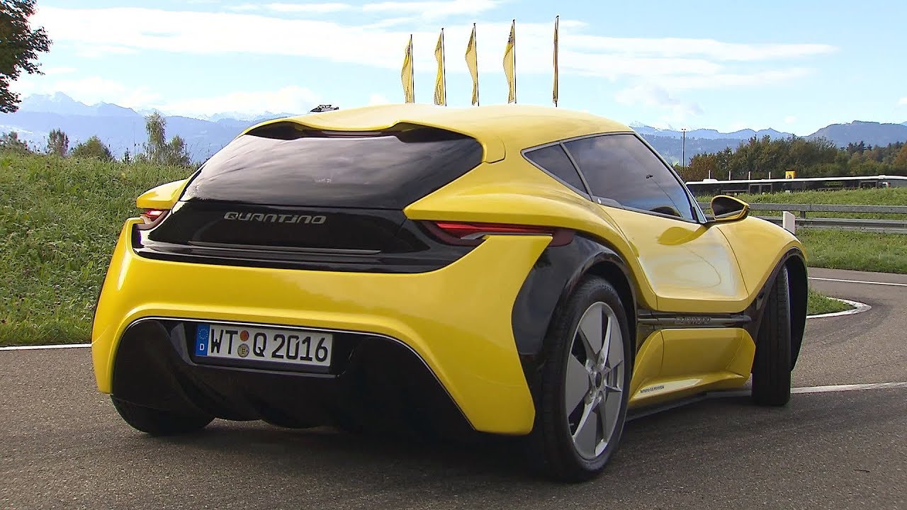 nanoFlowcell Quantino - Driving, Interior & Exterior Footage