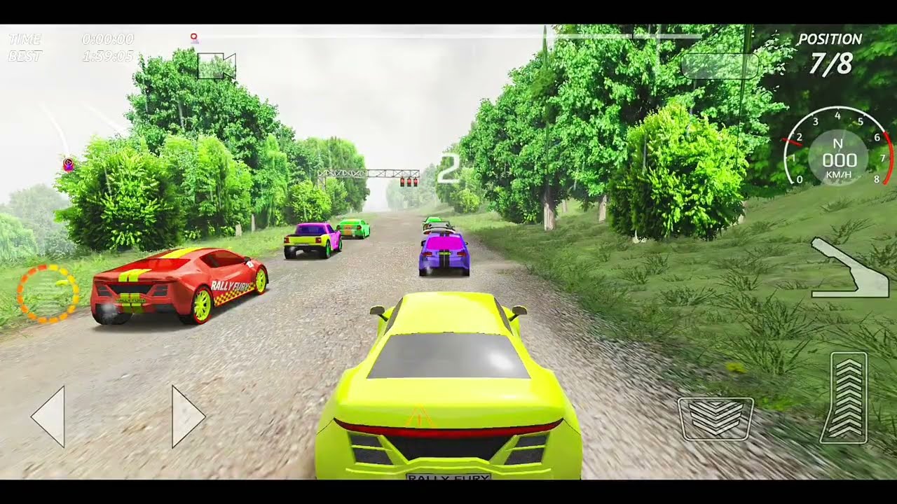 🚗 Rally Fury Gameplay | Intense Car Racing Challenge 2025 🏁🔥
