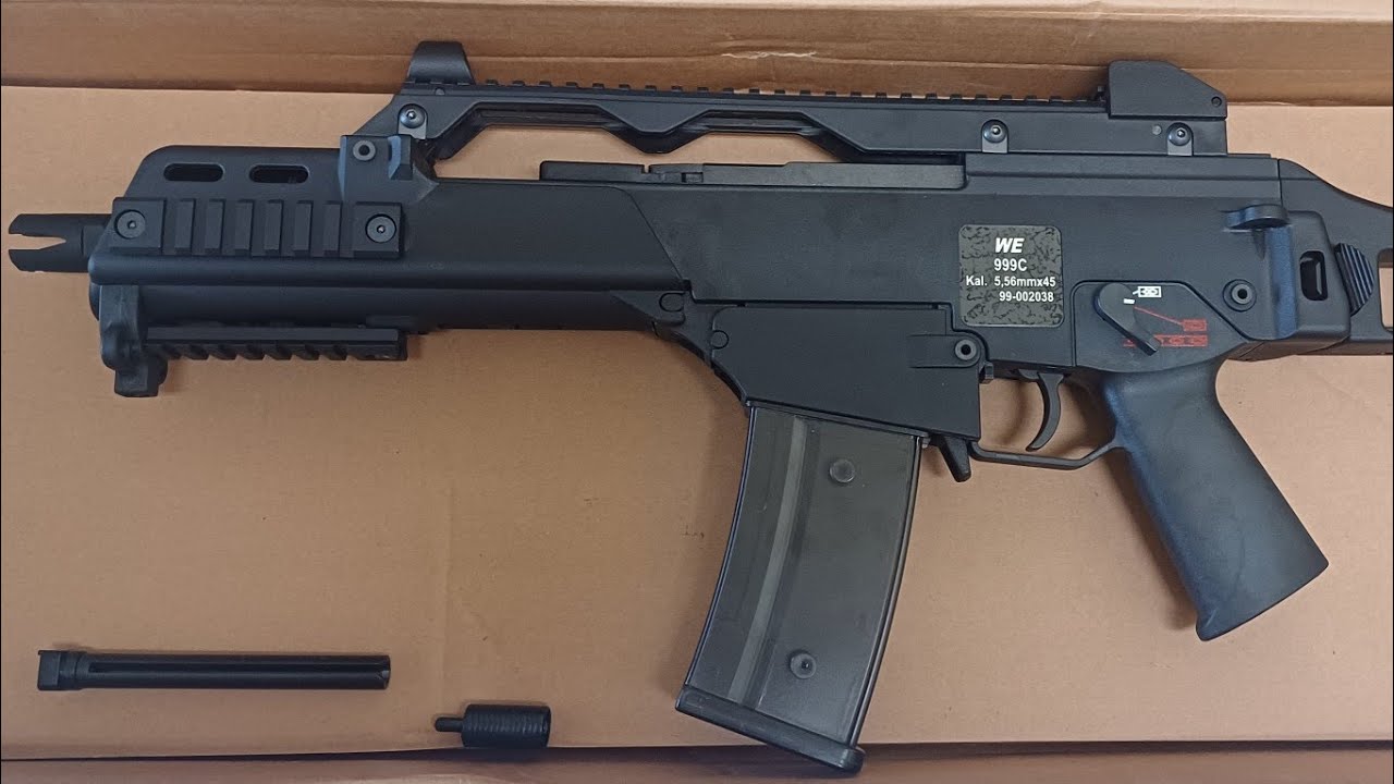 WE G39C G36C 999C gbb 大部分解(配件拆解)