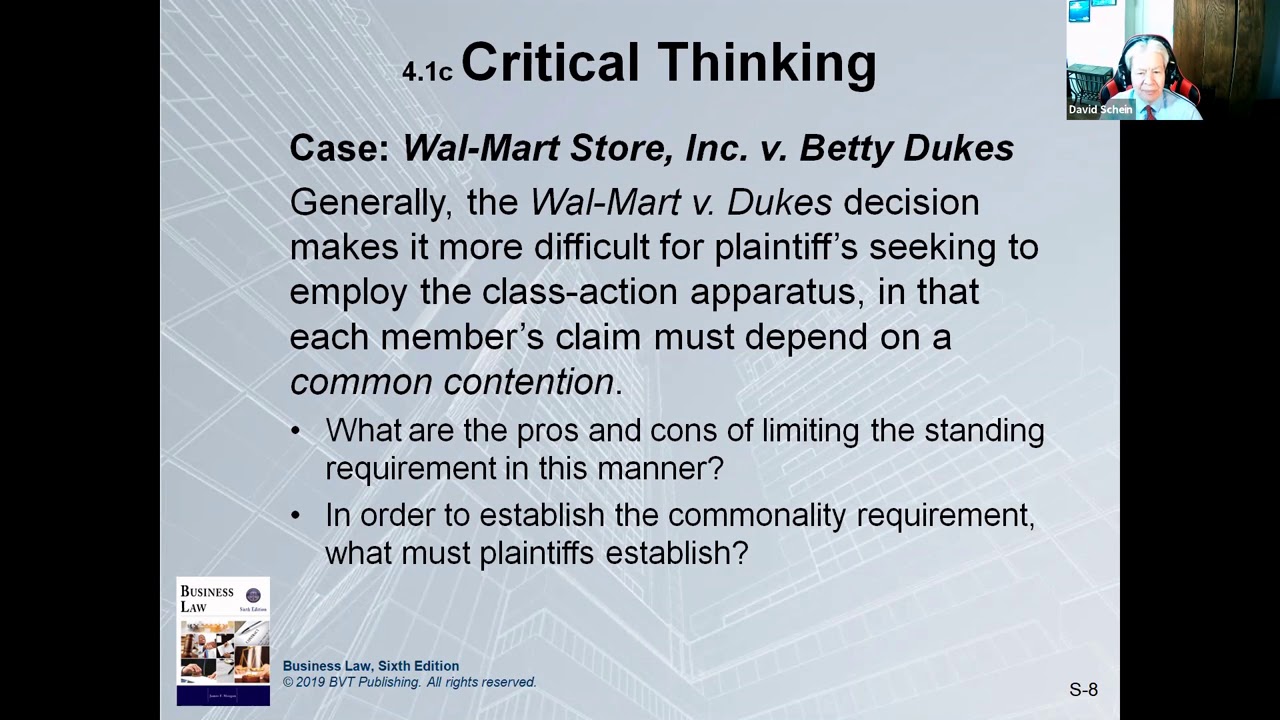 Class Action: Walmart and Implant Cases (Business Law 101, #18)