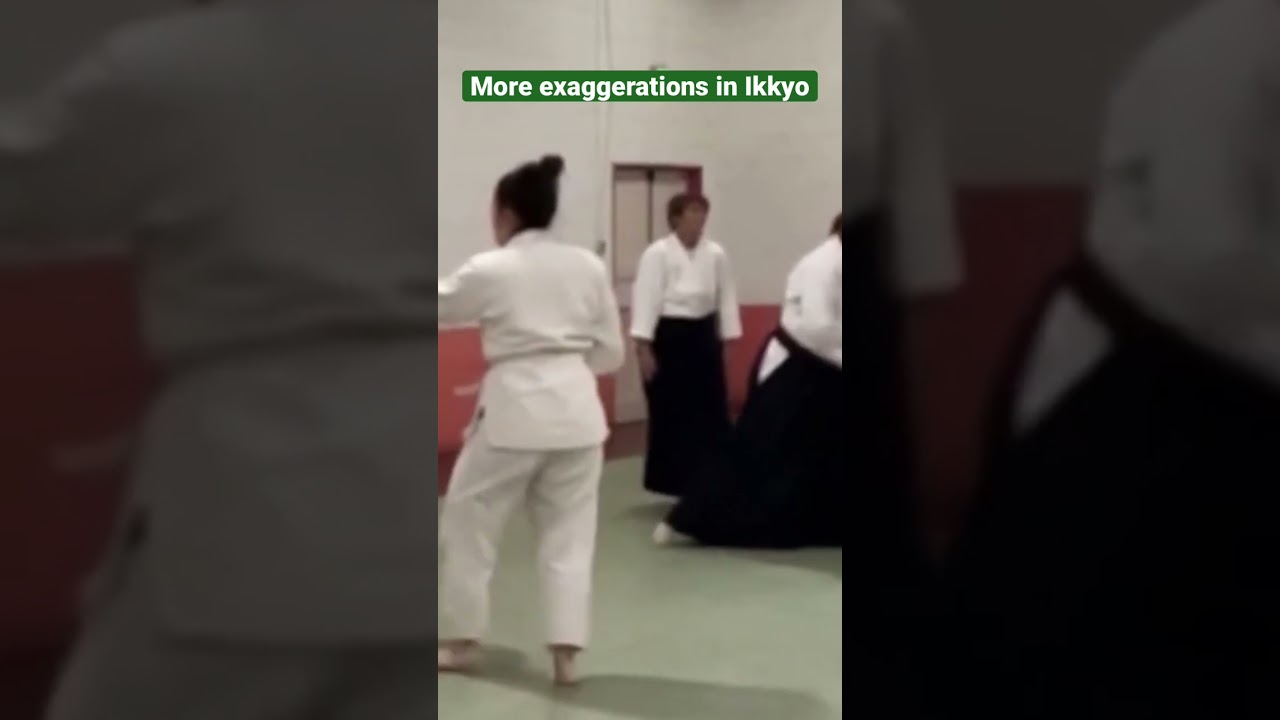 Teaching Ikkyo via exaggeration #Aikido #AikidoSeminar