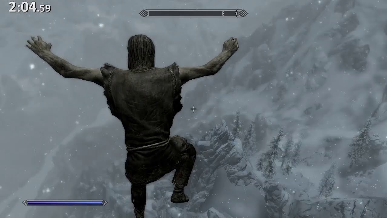 Skyrim The Ebony Warrior speedrun in 14:27 IGT