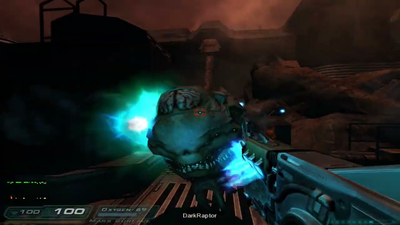 Lets Play Together Doom 3 (blind) #17 - Schädel des Berserkers