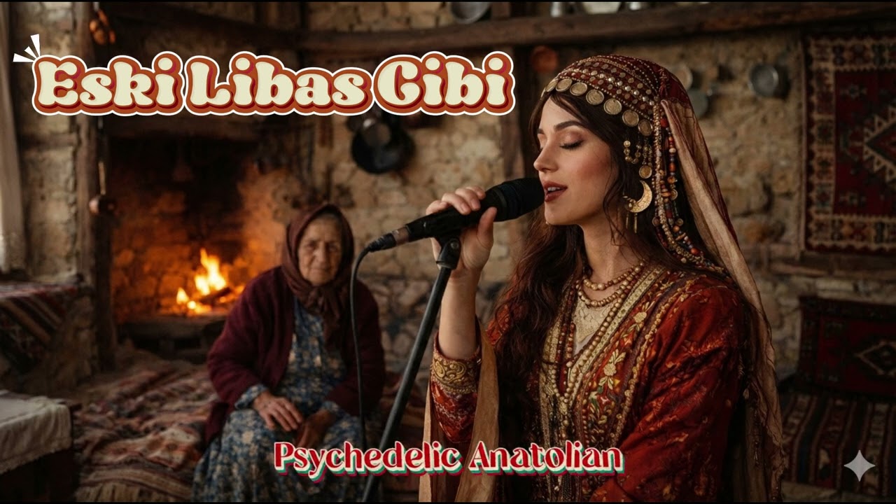 Eski Libas Gibi (Her Güzelin Kahrı Çekilmez İmiş) - Psychedelic Anatolian | Anadolu Rock AI Cover
