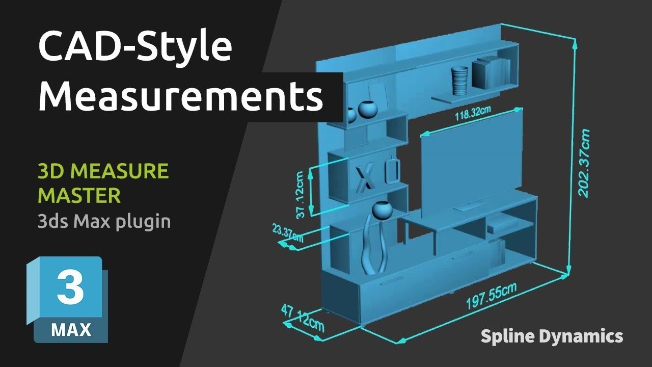 3D Measure Master – Complete Tutorial for 3ds Max | CAD Style 3D Measurement Tools