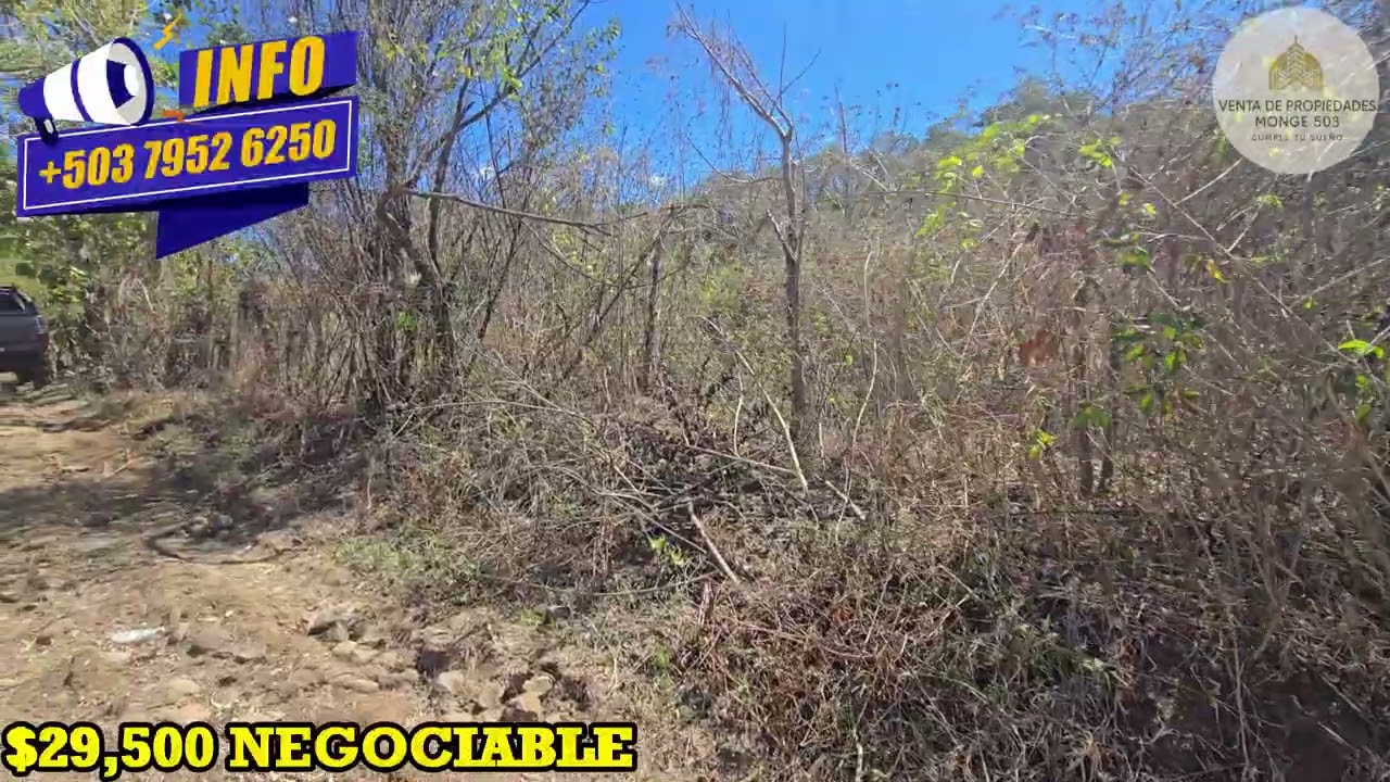 1 MANZANA 1/4 EN VENTA EN MASATEPEQUE, SUCHITOTO, CUSCATLAN!! SUPER PRECIO $29,500 NEGOCIABLE!!