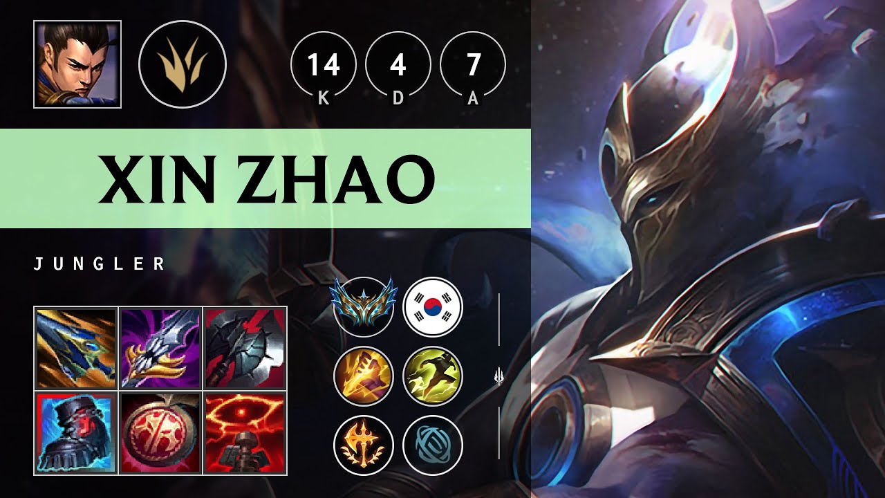 Xin Zhao Jungle vs Ekko - KR Challenger Patch 25.09