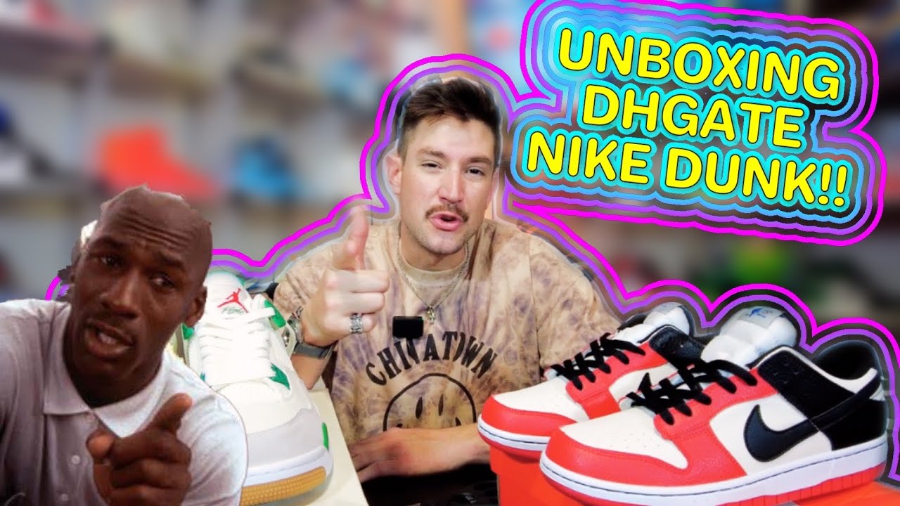 DHGATE Nike Dunk Unboxing!!