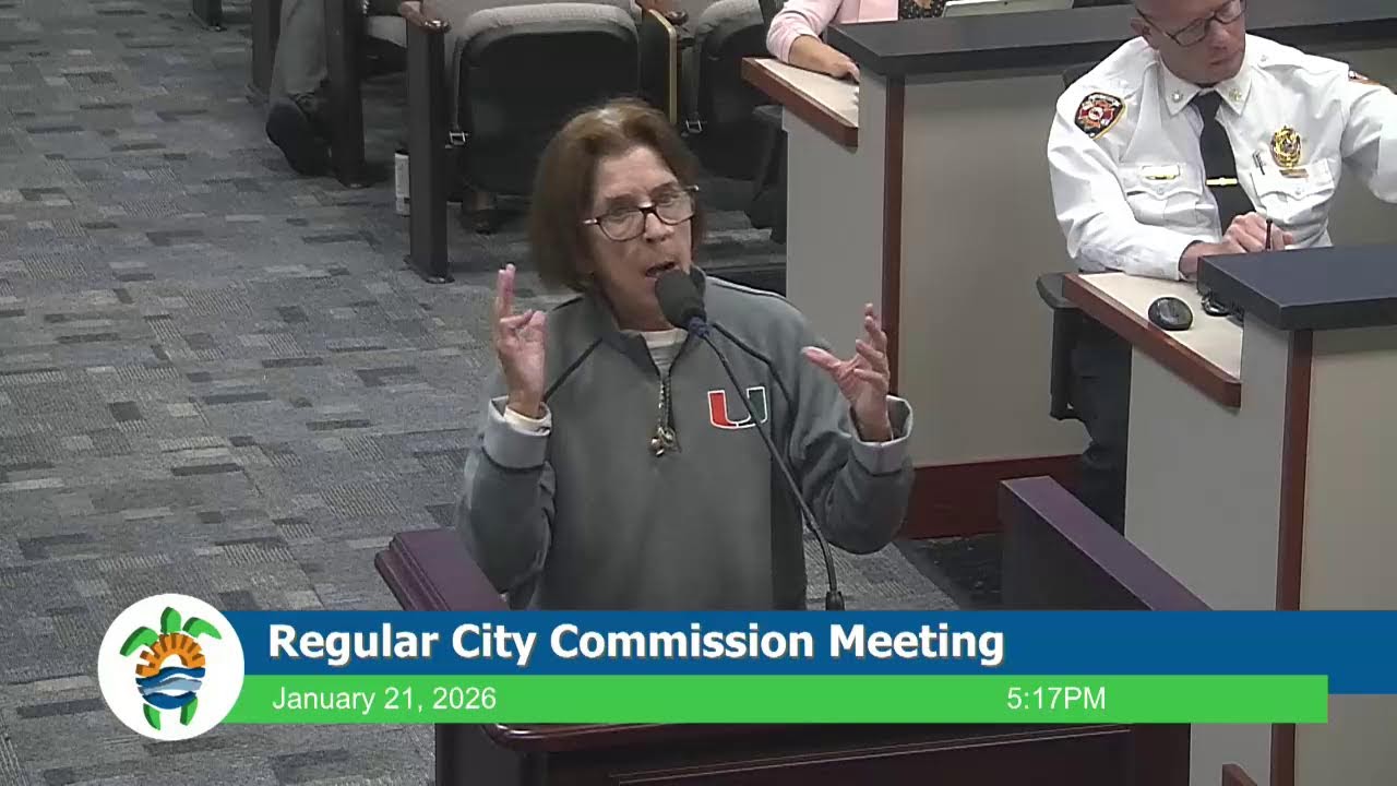 City Commission Meeting 1.21.2026