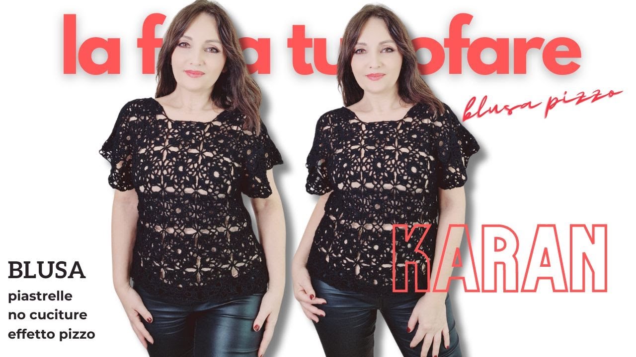 Eleganza Virale: Scopri la Maglia Karan a Uncinetto Che Tutti Vogliono Indossare!&rdquo;