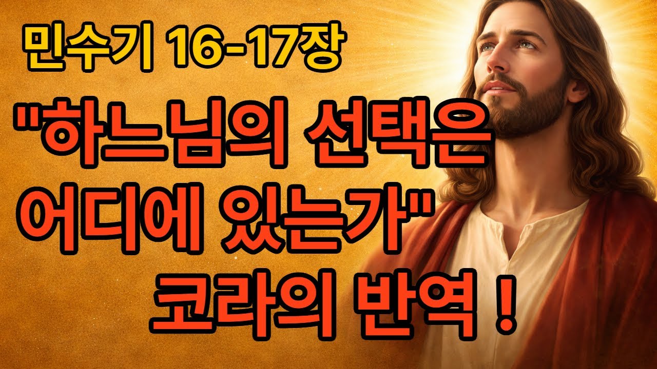 민수기16-17장은단순한 여정의 기록이 아닙니다. 그것은 인간의 끊임없는 욕망과 그를 다스리시는 하느님의 거룩한 질서가 충돌하며 빚어내는 영적 전쟁터와도 같습니다.