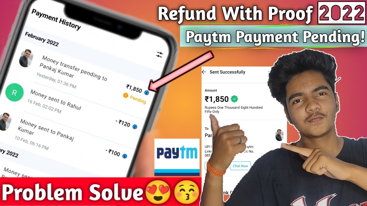 Paytm Payment Pending Problem 2023 // Paytm Payment in Pending 🥺// 100% Refund Milega😍// Nikhil