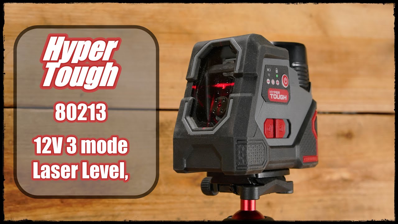 Обзор лазерного уровня Hyper Tough 80213 12 В
