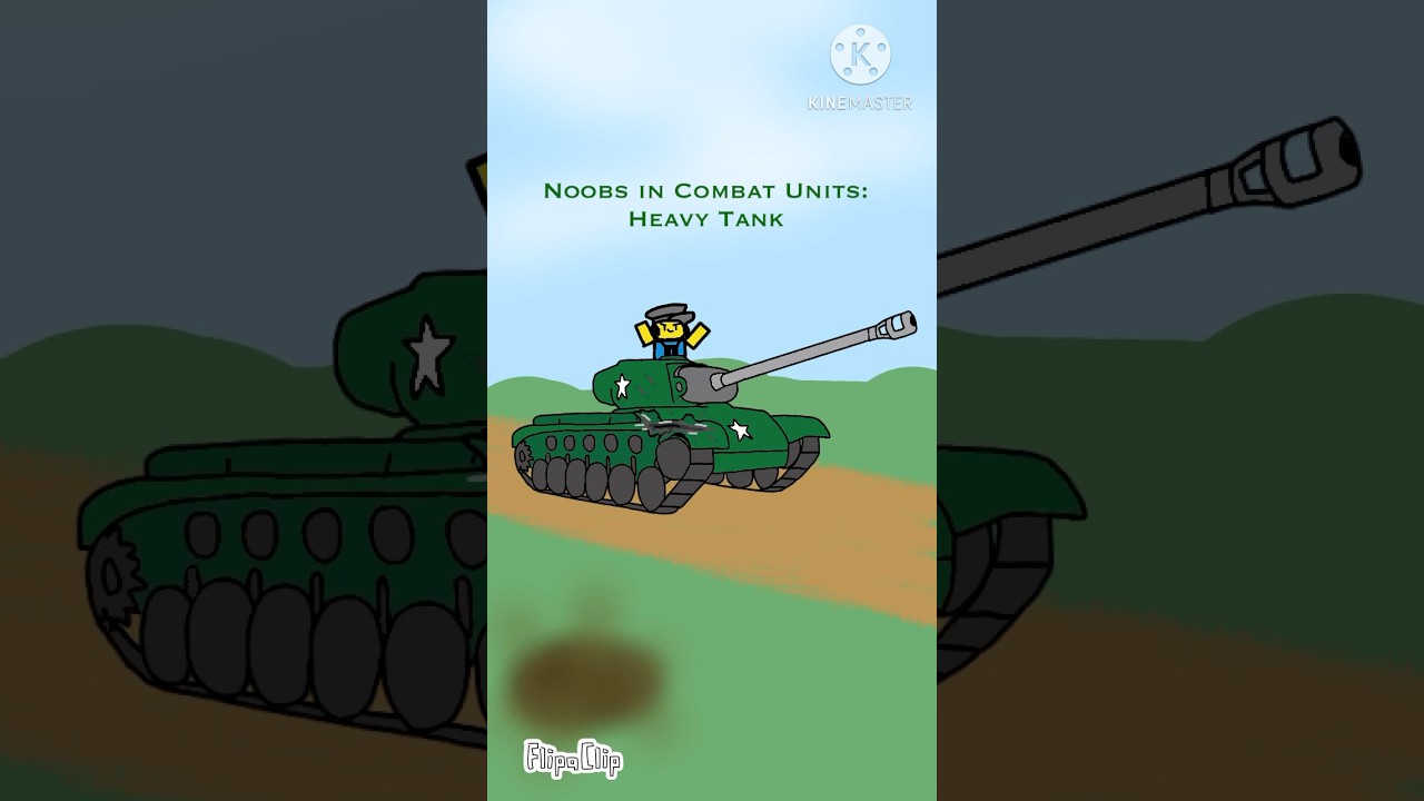 Noobs in Combat Heavy Tank #roblox #robloxanimation #noobsincombat #robloxshorts #animation