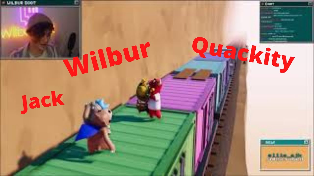 Wilbur and Quackity being funny for 30 minutes...