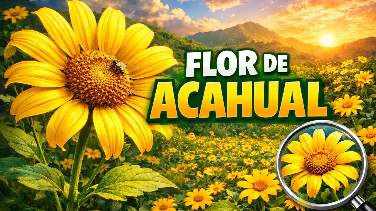 Acahual una flor de la región mixteca