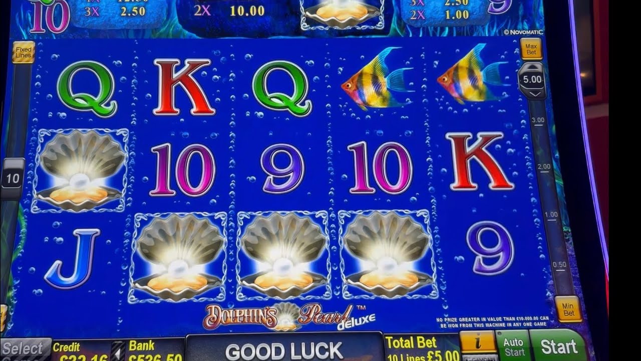 Max Bet - Multiple Retriggers on Dolphins Pearl Deluxe +Lucky Lady&rsquo;s Wild Spell, Fortune Fishing etc