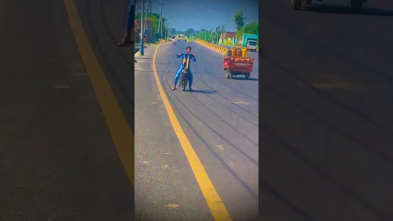 70cc bike One wheeling #stunt #bikestunts
