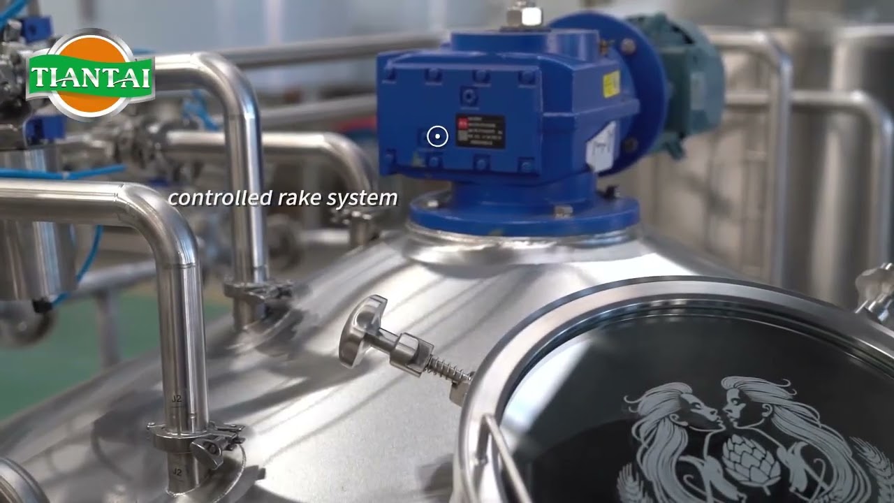 1200L Steam 2 Vessel Brewery Equipment