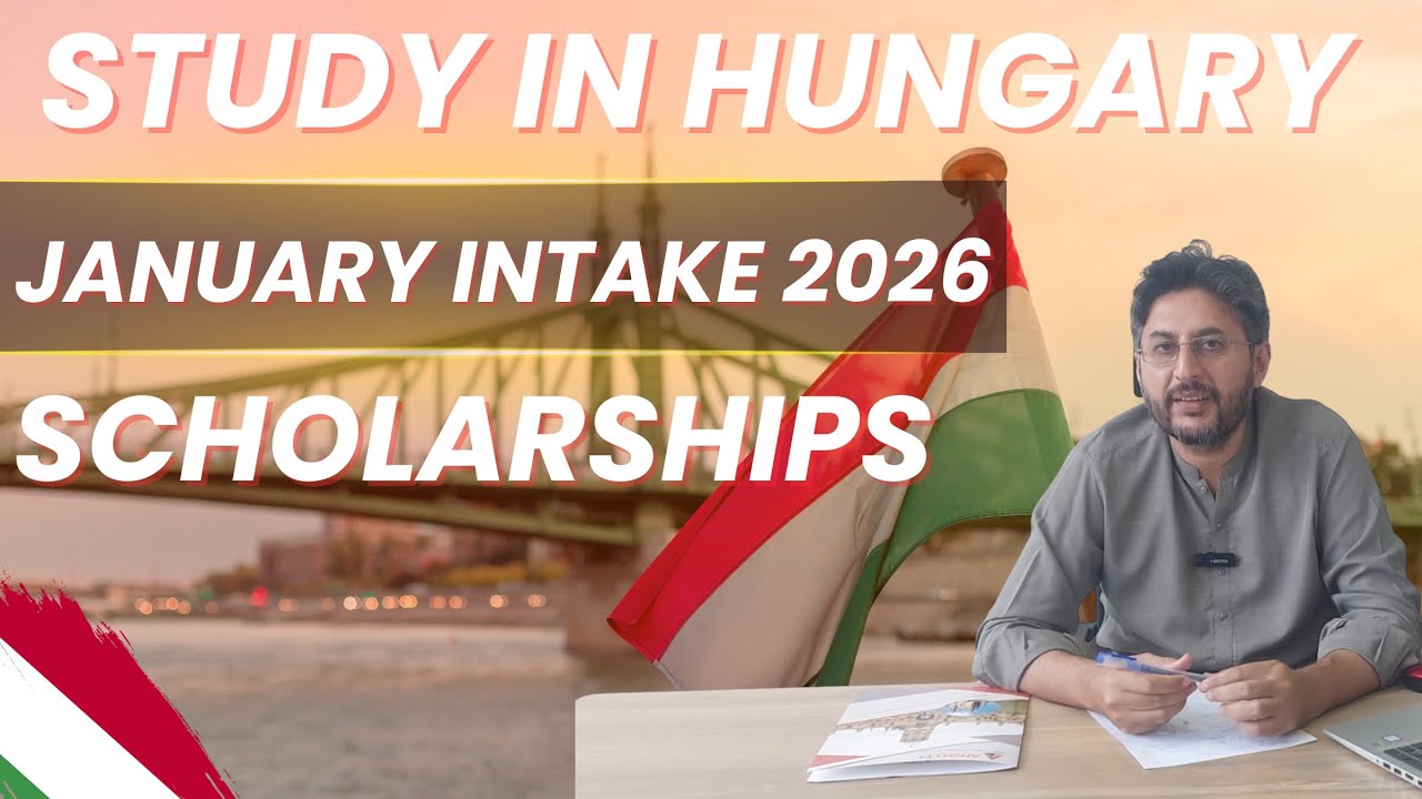 Study in Hungary 2026 | Scholarships 10%–80% | No IELTS Needed | Student Visa Expert Sargodha