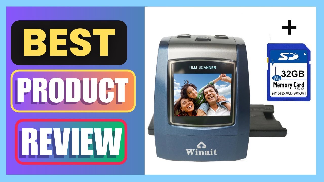 Best All-in-One High Resolution 22MP Film Scanner