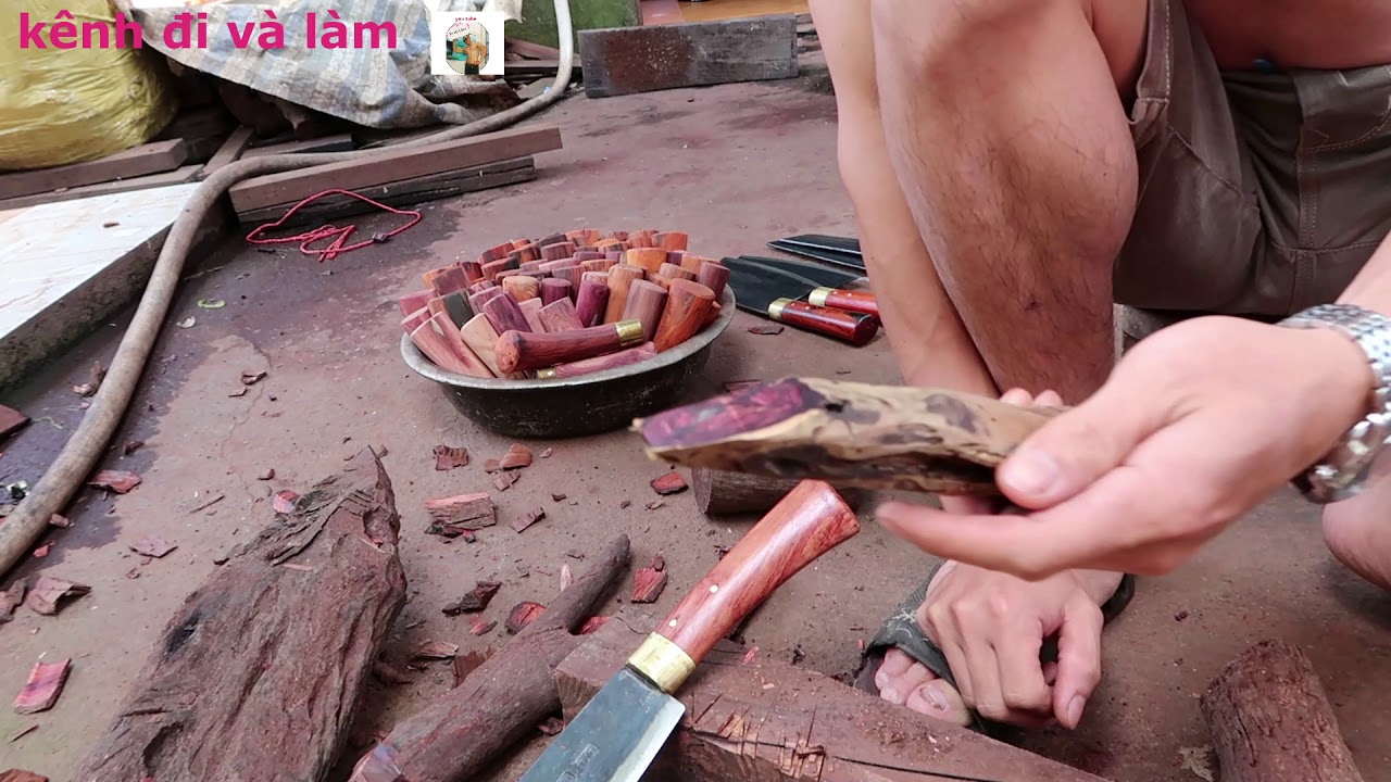 tìm hiểu về những loại gỗ quý để làm cán dao