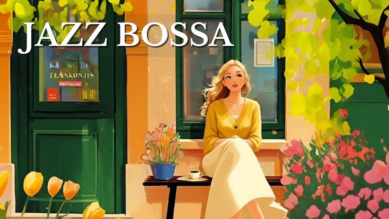 Cafe Background Music for Focus & Relaxation ☀️Soft Bossa Nova & Smooth Jazz for Work & Study