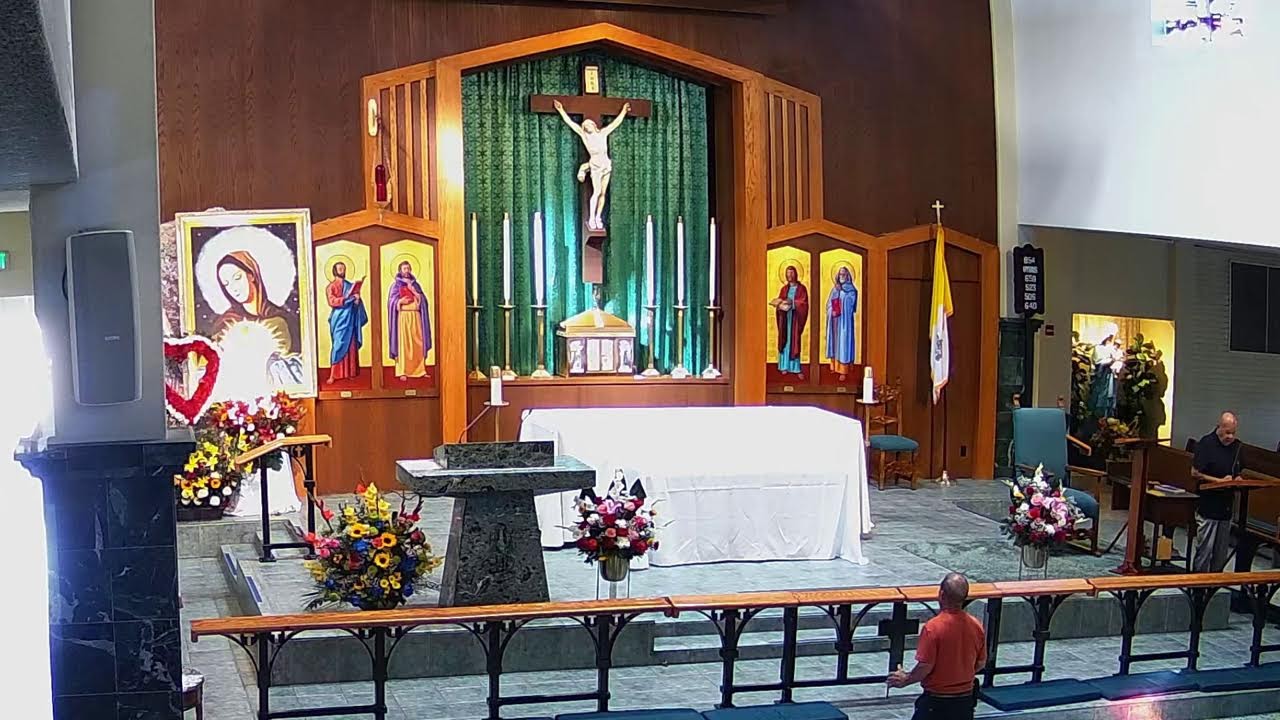 Monday 12:00 PM English Mass and Rosary
