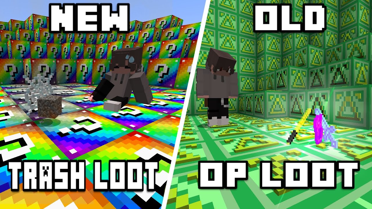 Opening CRAZY Lucky Blocks In MINECRAFT!