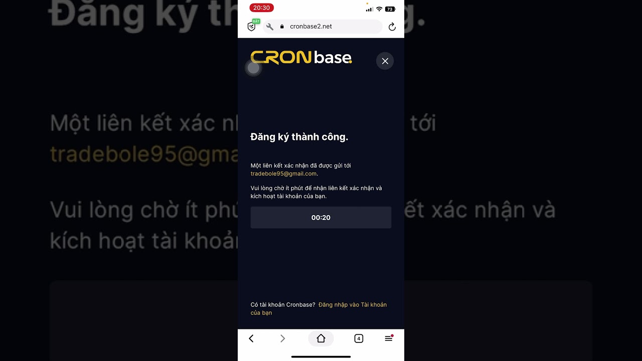 ✅Hướng dẫn đăng k&iacute; t&agrave;i khoản Cronbase dễ hiểu cho người mới giao dịch✅ HIẾU L&Ecirc; #cronbase #hieule