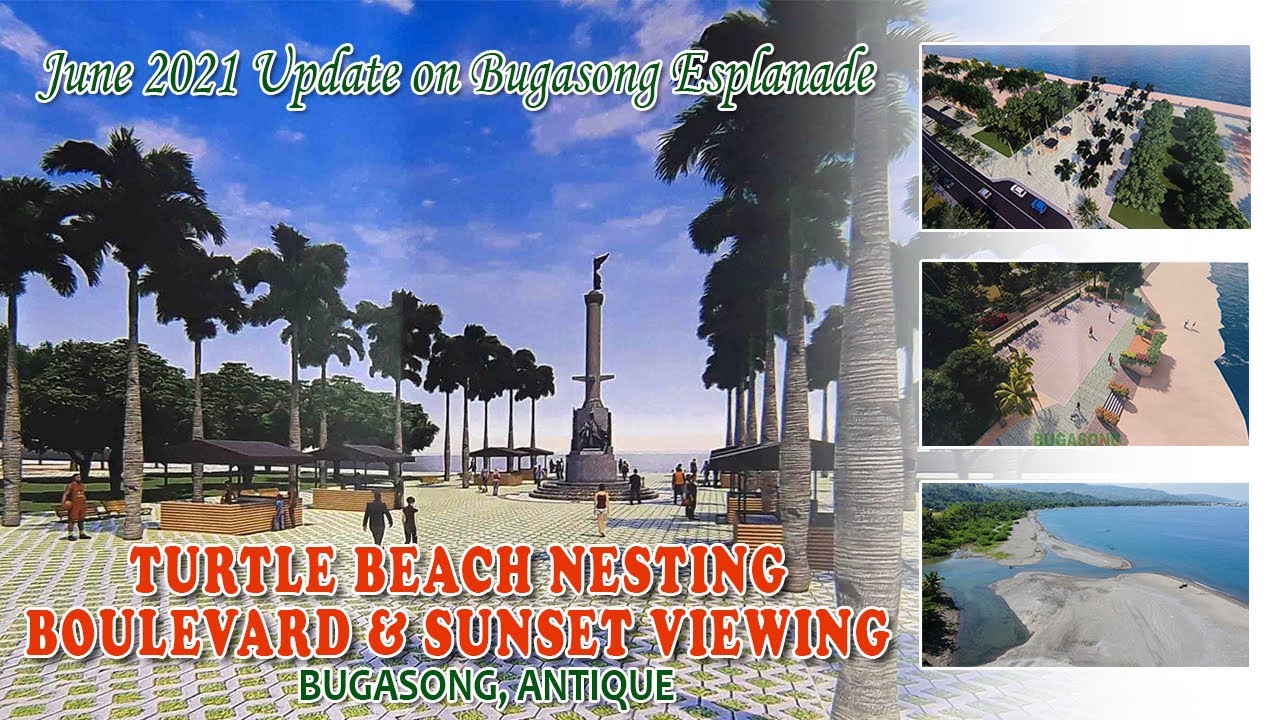 June 2021 Update on Bugasong Esplanade | Bugasongnon Takun