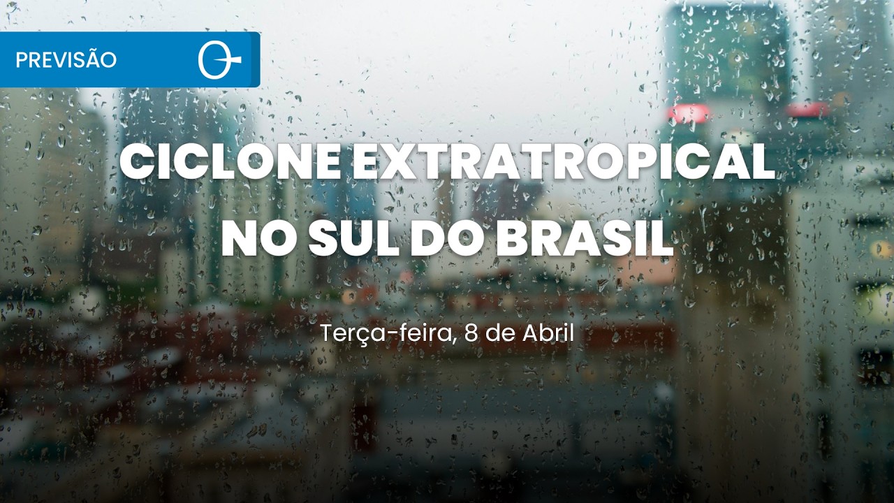 Previs&atilde;o do tempo: frente fria avan&ccedil;a e mant&eacute;m alerta de chuva no Brasil 08/04/2026