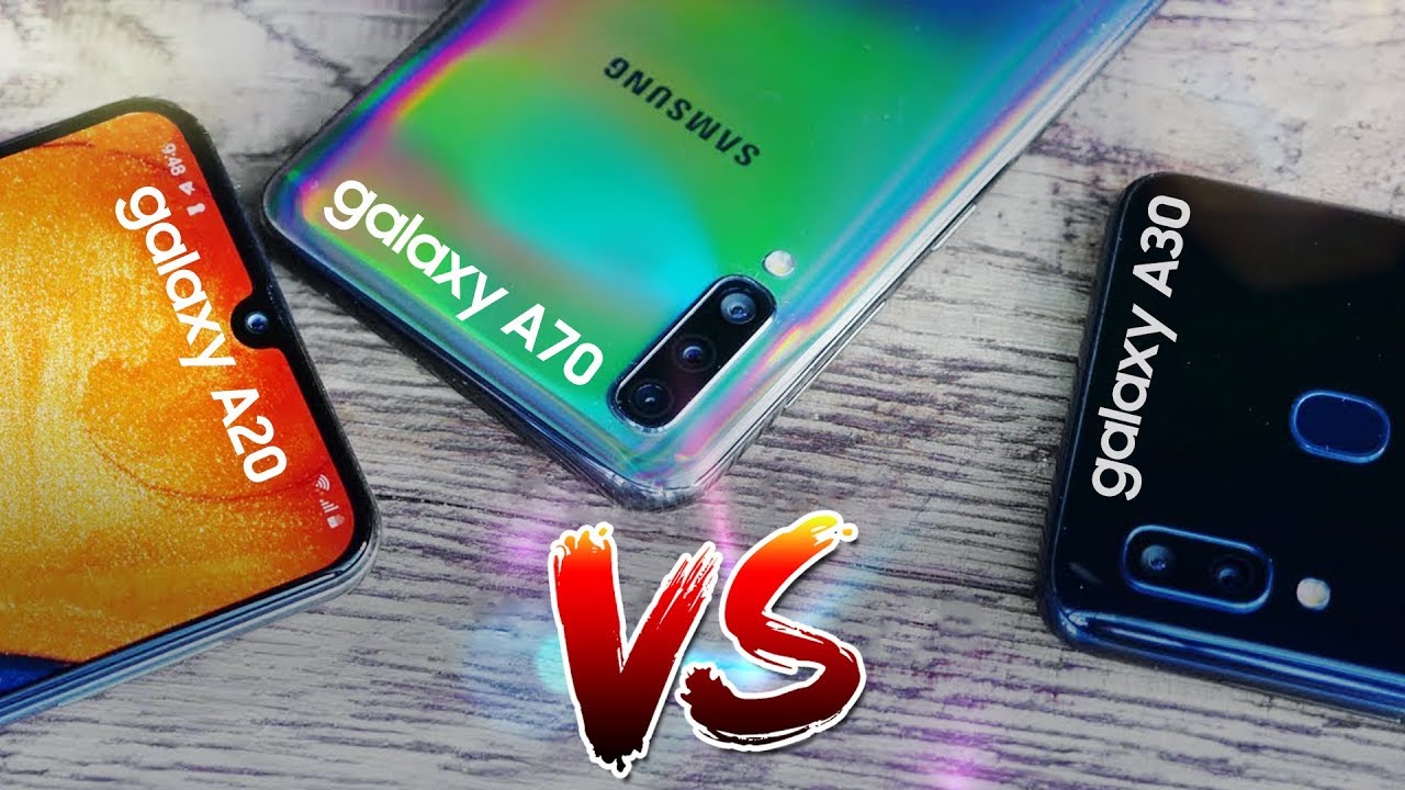 Samsung Galaxy A20, A30 và A50 nên mua máy nào thì phù hợp?
