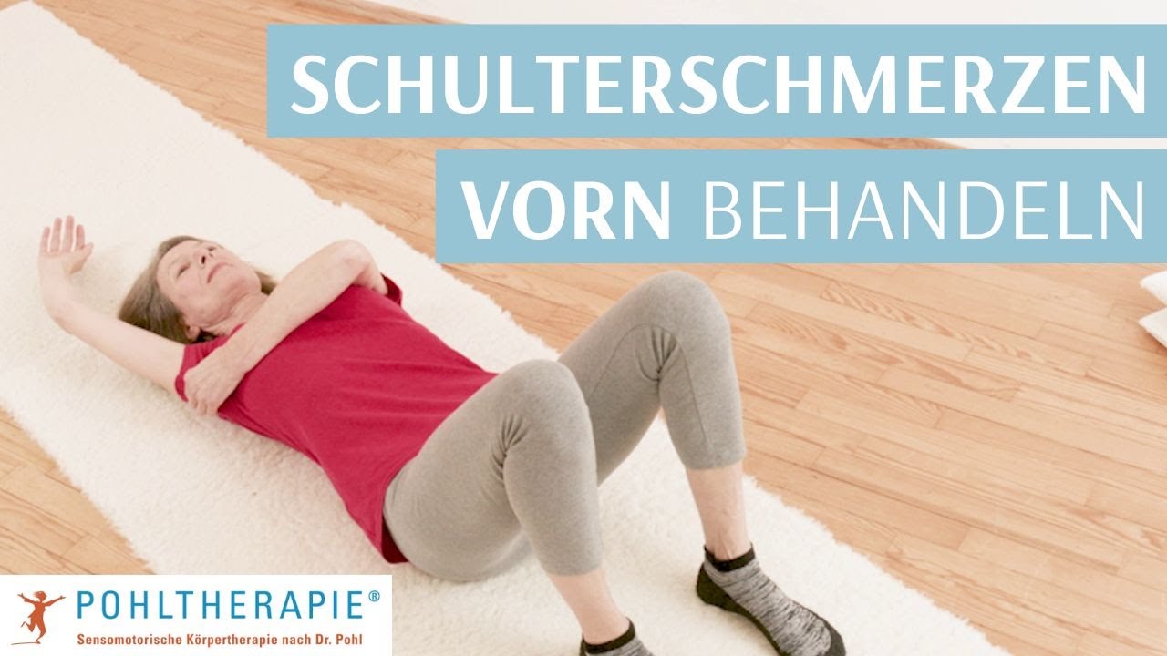 Gegen Schulterschmerzen vorne &ndash; Vordere Schulter selbst behandeln