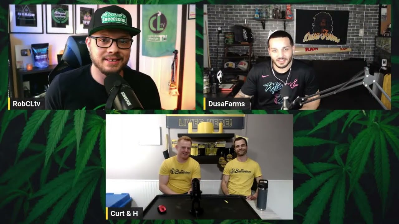 BudTrainer Friday Live ft. Dusa Farms & Rob from CLTV