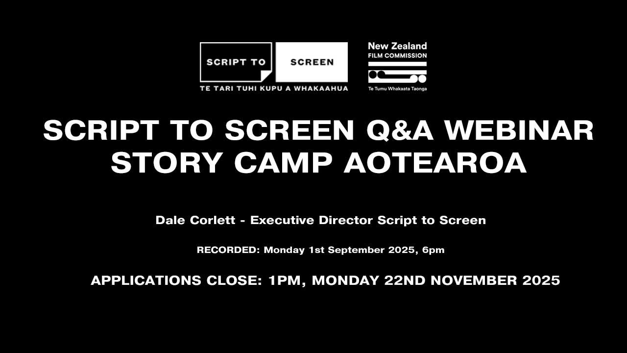 Story Camp Aotearoa 2025 Q&A Webinar