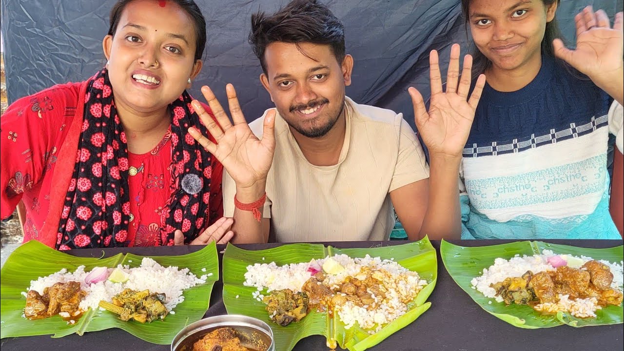 Eating Challenge Rice with Chiken Liver Cury। Lunch Competition। Food Challenge।mukbang। Asmr।