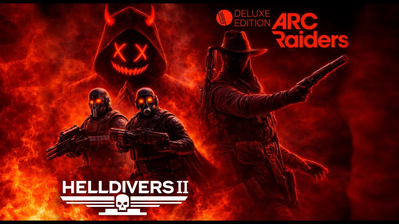 VELOCIDAD Y DESTRUCCION  ARC RAIDERS X HELLDRIVERS 2
