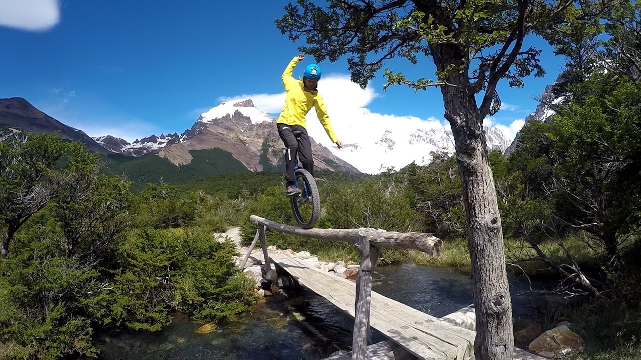 Mountain Unicycling in Chile