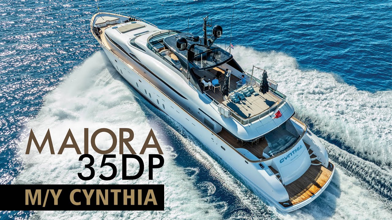 MAIORA 35DP | CYNTHIA | LUXURY YACHT CHARTER | CROATIA ADRIATIC