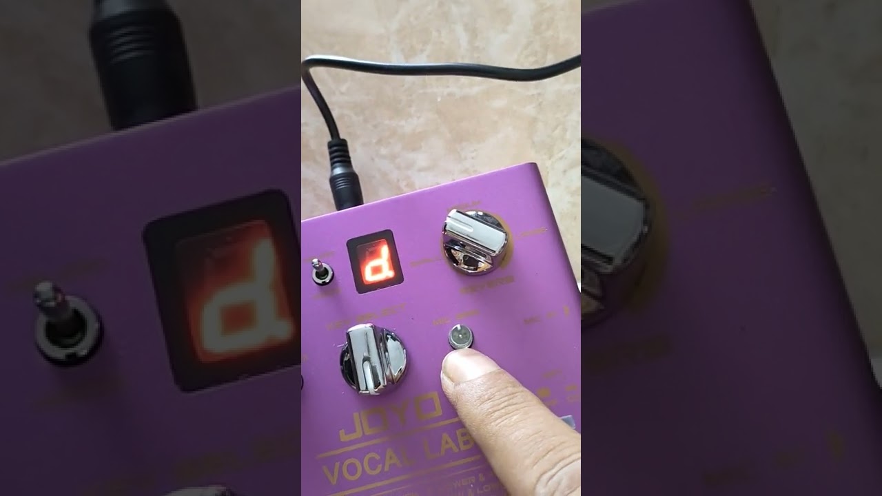 JOYO VOCAL LAB tutorial
