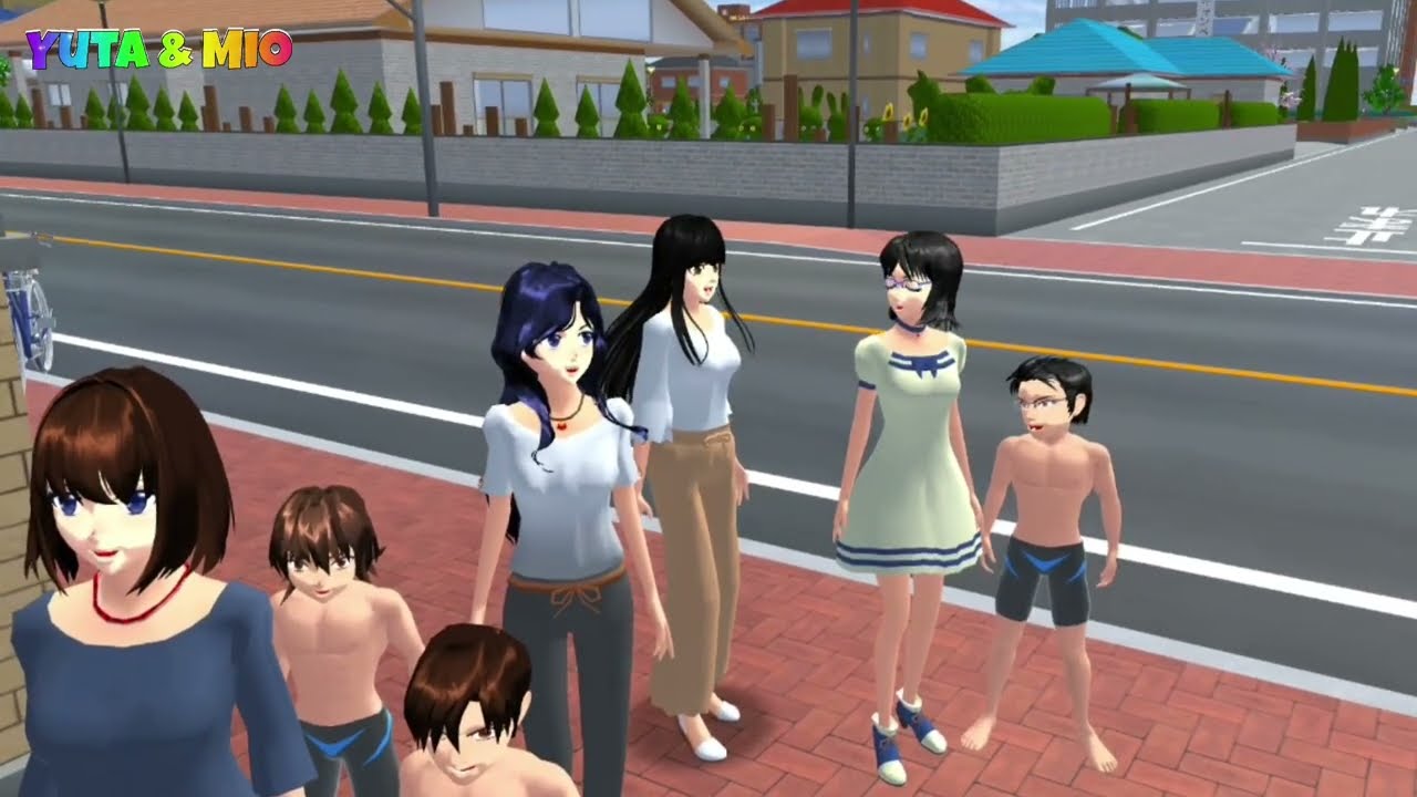 Yuta Mio Panik CCTV Merekam TOR MONITOR KETUA Sunat Yuta Depan Rumah😱| SAKURA SCHOOL SIMULATOR 