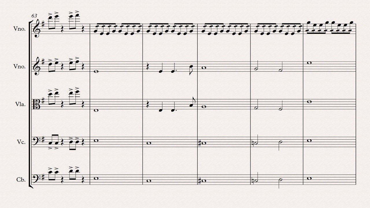 The Avengers for Strings - Os Vingadores (Cordas)