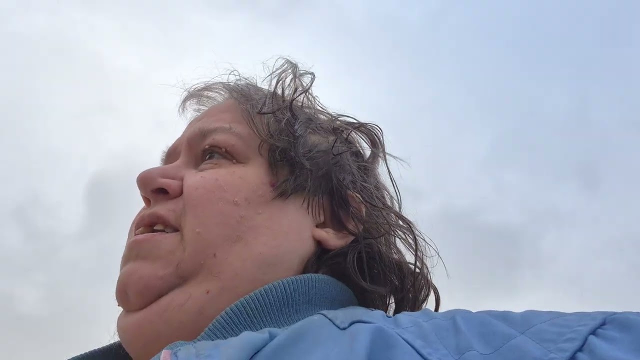 Bringing in garbage can 2 23 26 8 34 am est #chillymorning Monday  