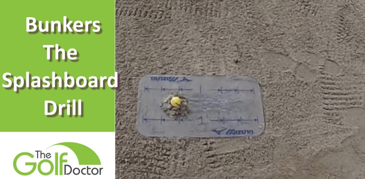 Golf Bunker Shots | The Splashboard Drill