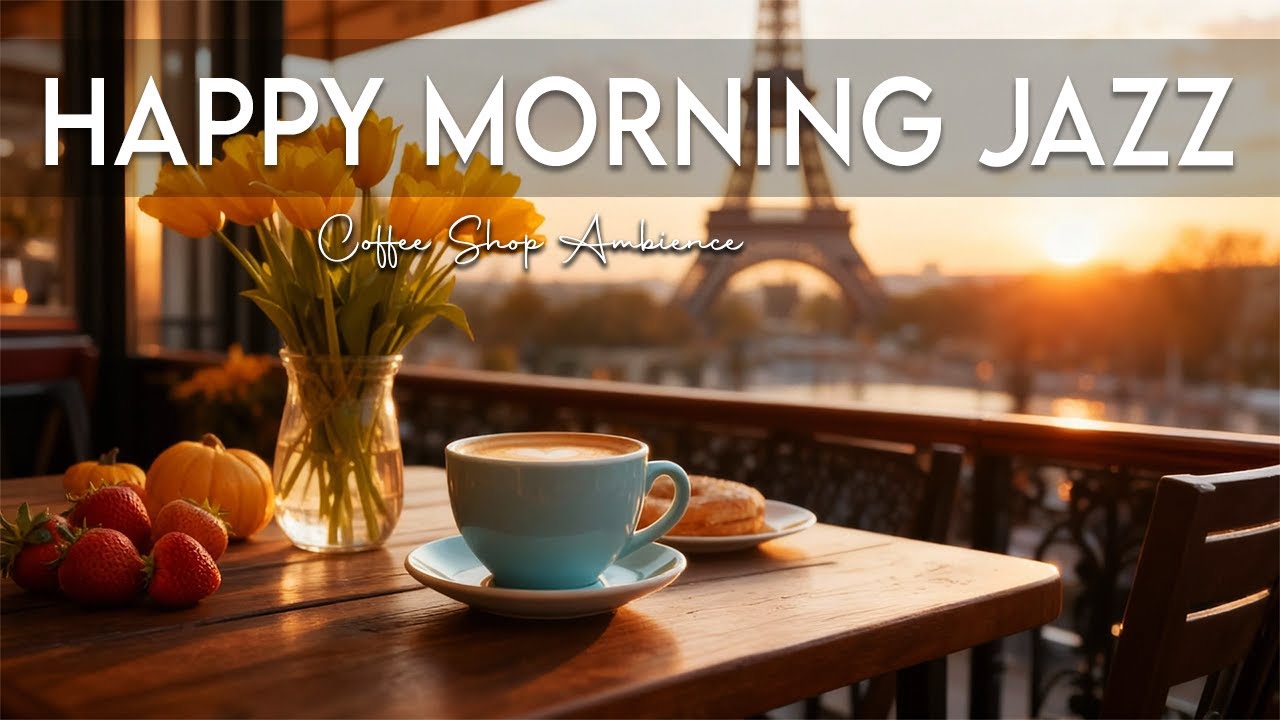 Happy Morning Jazz☕ February Bossa Nova Instrumental & Relaxing Jazz Cafe Music for Studying'