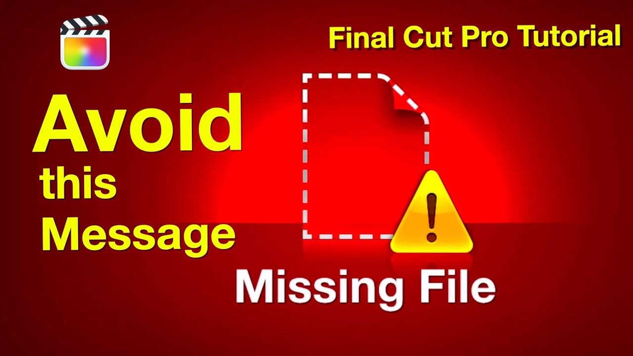 Consolidate and Archive - Final Cut Pro